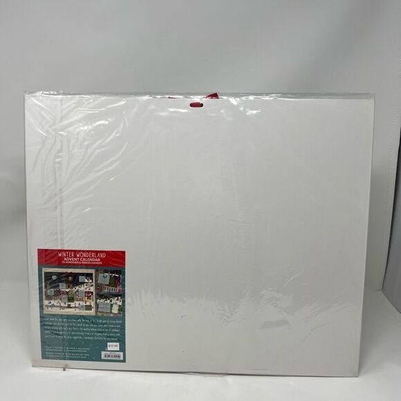 Advent Calendar Winter Wonderland Galison Design 25 Windows Ribbon Hanger NWT - Picture 10 of 15